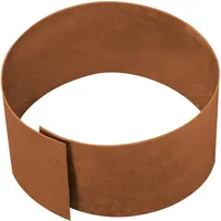 Bellissa Rasenkante Metall Ø30 cm 1 Stück braun