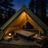 Sekey Klappbett Campingbett Gästebett Klappbar Feldbett mit Matratze, 250KG Belastbar 190cm x 11cm x 30 cm, mit 14 Standbeinen und abnehmbarer Matratze