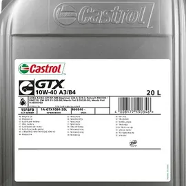Castrol GTX 10W-40 A3/B4