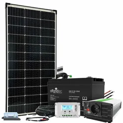 Offgridtec Autark S-Master 130W Solaranlage 101Ah AGM 500W AC Leistung