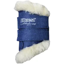 EQuest Gamaschen Softgamasche speziell für Shetty 2er Set Navy