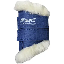 EQuest Gamaschen Softgamasche speziell für Shetty 2er Set Navy