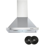 Yuna Davina WH60A Dunstabzugshaube inkl. Kohlefilter