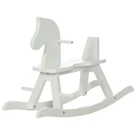 roba Schaukelpferd, weiß/grau, mitwachsend, Schutzring abnehmbar, ab 1 Jahr