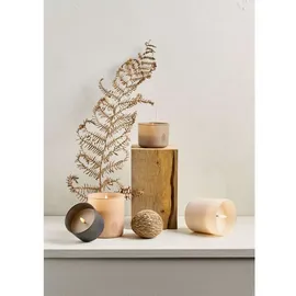 UYUNI LIGHTING Glaskerze Uyuni Lighting 9,2 x 10,2 cm beige