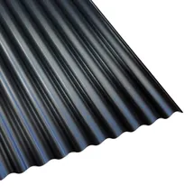 stegplattendepot Wellplatte Sinus 95/34 200 x 95 cm schwarz