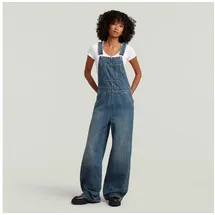 G-Star Straight Leg Dungaree, Size L, Color Blue - L