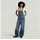 G-Star Straight Leg Dungaree, Size L, Color Blue - L