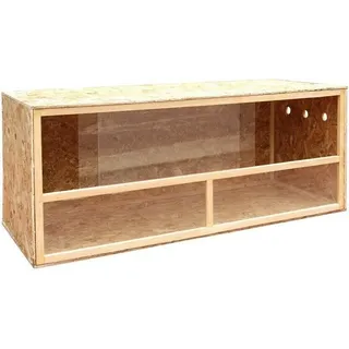 MyPets® Terrarium RINGO XXL Seitenbelüftung Holzterrarium OSB Holz Terrarien