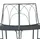 vidaXL Baumbank 160 x 80 x 89 cm Grau