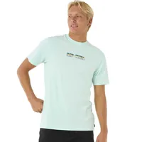 Rip Curl Big Mumma Icon Kurzarm-t-shirt - Light Aqua