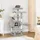 Songmics Kratzbaum 142 cm grau