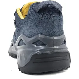 Lowa Sirkos Evo GTX LO Herren Stahlblau/Senf 42