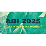 Egeria ABI 2025«, Leaves Druck Abitur 75x150cm 100% Baumwolle, Duschtuch Strandtuch