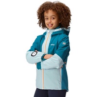 Regatta Hydrate Viii 3 In 1 Junior Hoodie Rain Jacket Blau 7-8 Years Junge
