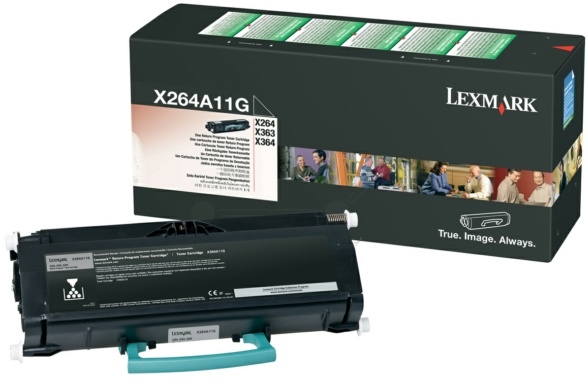 Preisvergleich Produktbild Original Lexmark X264A11G Toner schwarz