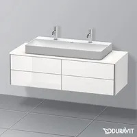 Duravit XSquare Waschtischunterschrank, 4 Schubkästen, weiß hochglanz