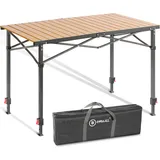 HOMECALL Campingtisch Höhenverstellbar Aluminium