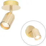 QAZQA - Moderner Badstrahler Messing IP44 - Ducha