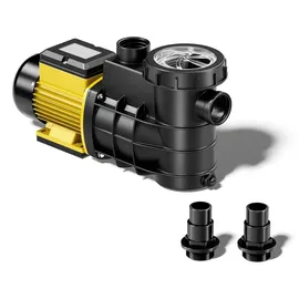 Wiltec Poolpumpe schwarz 13000 l/h 550 W