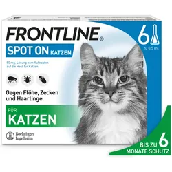 FRONTLINE Spot on K Lösung f.Katzen 6 St