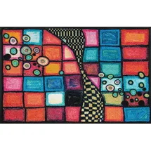 Wash+Dry Fußmatte Tiger Tundra 75x120 cm Polyamid Bunt