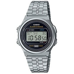 CASIO Vintage Collection Uhr A171WE-1A | Silber