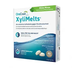 Oracoat Xylimelts Hafttabletten milde Mi 40 St