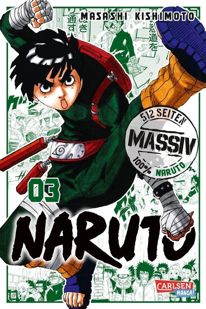 Naruto Massiv / Naruto Massiv Bd.3 - Masashi Kishimoto  Kartoniert (TB)