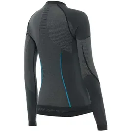 Dainese Dry LS Lady Baselayer-Shirt, Schwarz/Blau, XS/S