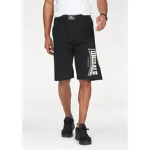 Lonsdale Sweatshorts LONSDALE "LOGO JAM", Herren, Gr. XL (56/58), N-Gr, schwarz, Obermaterial: 100% Baumwolle, unifarben, bequem knielang, Hosen Sweatshorts, mit seitlichen Eingrifftaschen, aus Baumwolle, bequeme Passform, Topseller