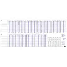 Zettler Urlaubsplaner 993 100x42cm 15 Monate 2026