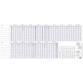 Zettler Urlaubsplaner 993 100x42cm 15 Monate 2026