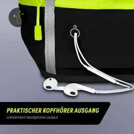 OneFlow Active Pro Laufgürtel One Size Schwarz