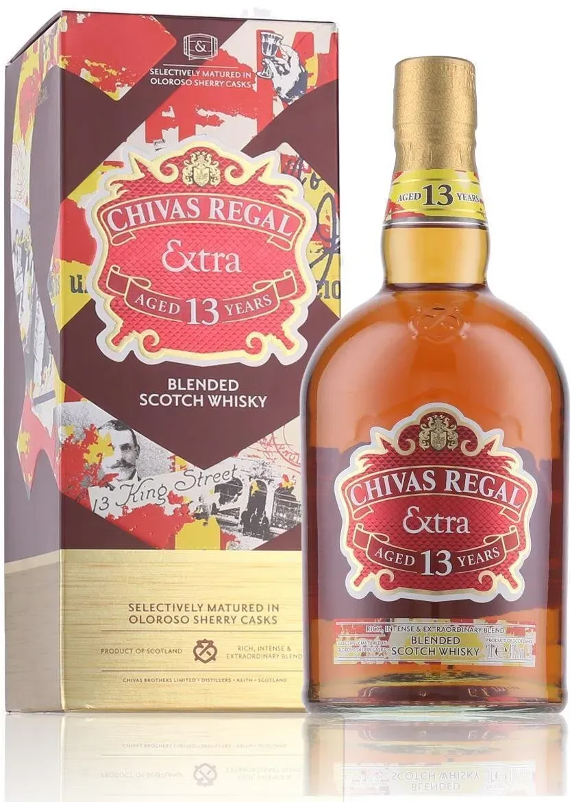 Chivas Regal 13 Years Extra Aged Blended Scotch Whisky 40% Vol. 1l in Geschenkbox