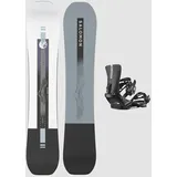 Salomon Sight+Rhythm M black Snowboard-Set uni Gr. 156