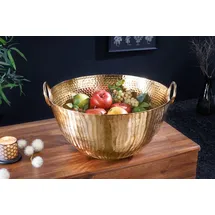 Riess-Ambiente Deko Schale Orient 40cm Metall Gold