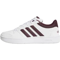 adidas Hoops Classic Cloud White/Maroon 42 2/3