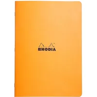 Rhodia 10x Notizheft Rhodia A4 48 Blatt 80g, Orange,