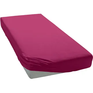 Microfaser-Jersey 200 x 200 cm Beere