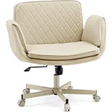 hjh living Criss-Cross 10 Kunstleder Beige