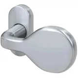 BASI Schmalrahmen-Knopf Silber 8 mm