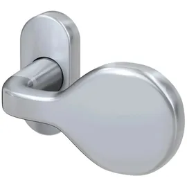 BASI Schmalrahmen-Knopf Silber 8 mm