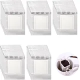 50 Stück Drip Coffee Kaffeebeutel Bag,Filterkaffee,Drip Coffee Bag,Einweg-Kaffeefilter,Dripper,Mit Hängenden Ohr Kaffeefilter Papier,Meisten Tassen Kaffee Papier Filter,für Camping,Reisen Zuhause Büro