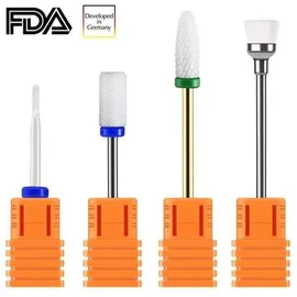 JCMASTER Nagelfräser Set Bit