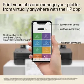 HP DesignJet T650 24" Schwarz