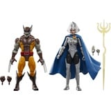 Hasbro Wolverine 50th Anniversary Marvel Legends Actionfiguren 2er-Pack Wolverine & Lilandra Neramani 15 cm