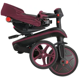 GLOBBER EXPLORER TRIKE FOLDABLE 4in1 dunkelrot – Dunkelrot