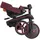GLOBBER EXPLORER TRIKE FOLDABLE 4in1 dunkelrot – Dunkelrot
