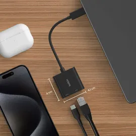 Belkin USB-C Ethernet Adapter Schwarz